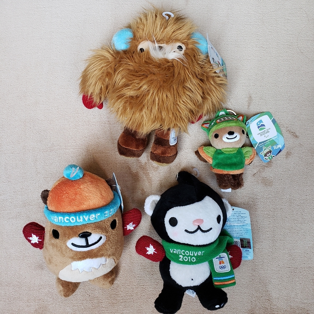 SET of Four 2010 Vancouver Olympics Collections